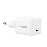 Ugreen Nexode N Series X512 20W GaN 1x USB-C Wall Charger - hvid