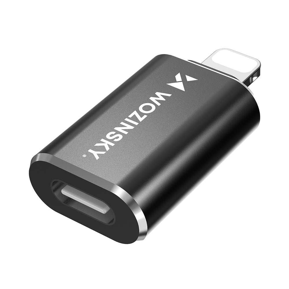 Wozinsky WALC-01 Lightning til USB-C-adapter - sort
