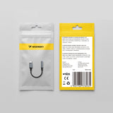 Wozinsky WALJ-01 Lightning adapter - 3,5 mm mini jack - sort