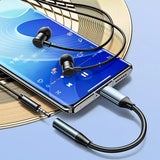 Wozinsky WACM-01 USB-C Adapter - 3,5 mm Mini Jack - sort