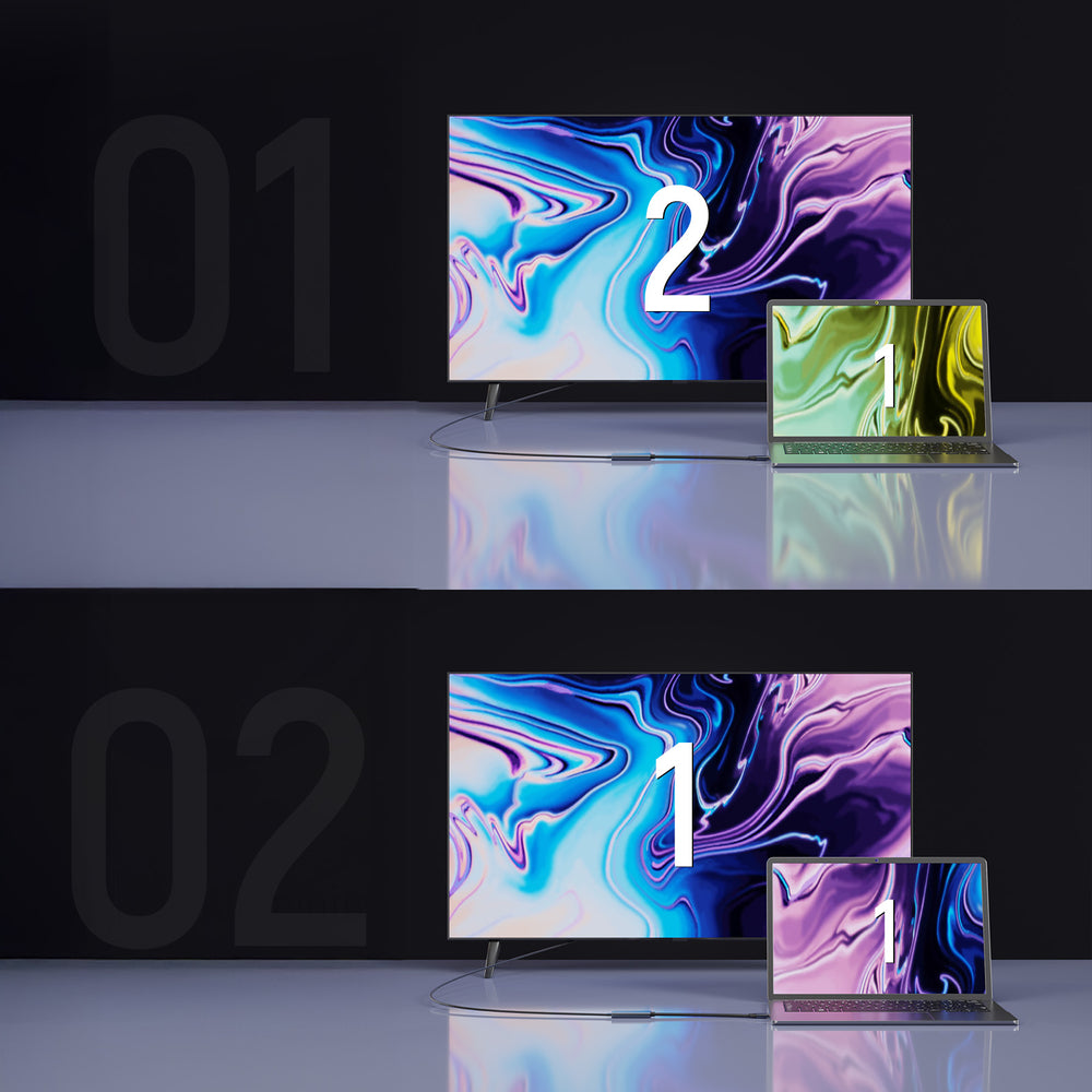 Wozinsky WACH-01 USB-C - HDMI 4K 60Hz Adapter - sort