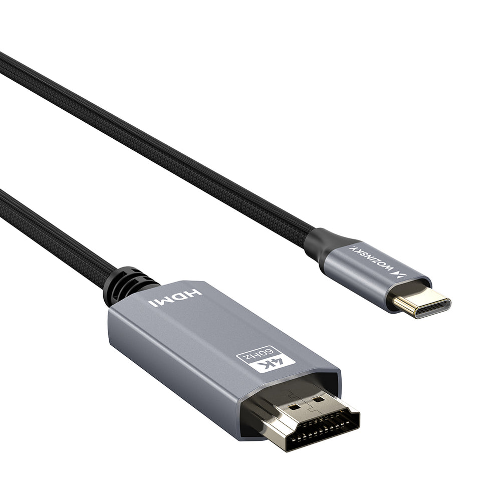 Wozinsky WCCH-01 USB-C - HDMI 4K 60Hz kabel 1,8 m - sort
