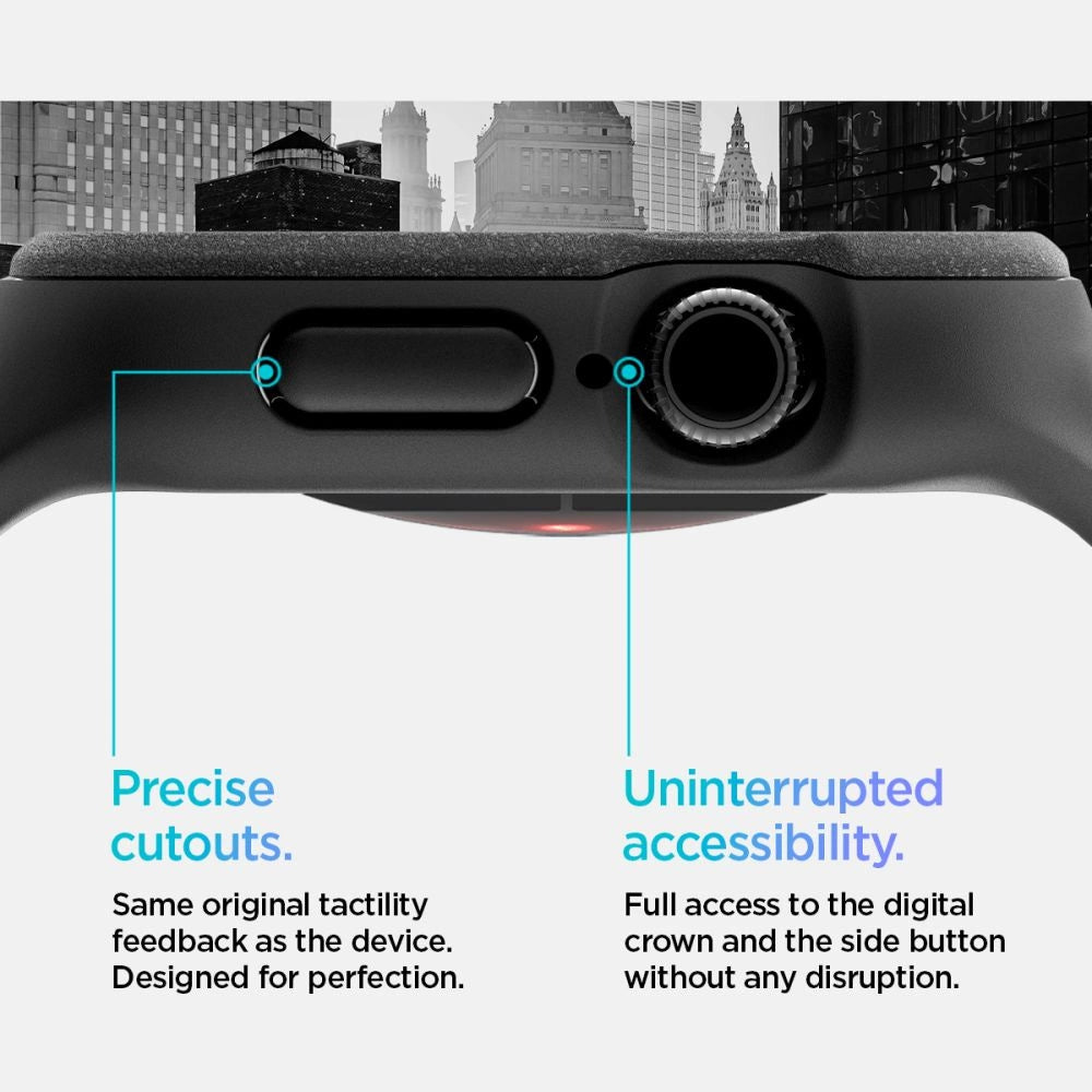 Spigen Vault Pro Strap til Apple Watch 42mm - Matte Black