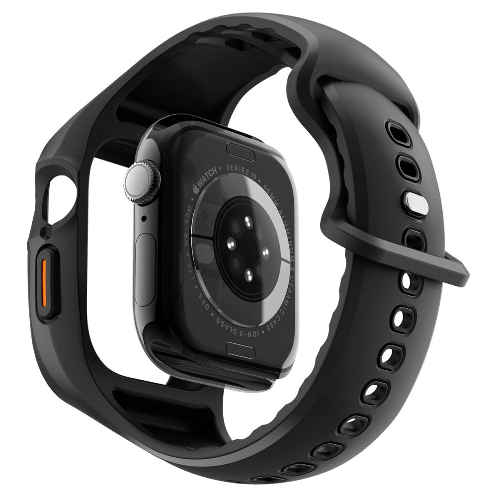 Spigen Liquid Air Pro Strap til Apple Watch 46mm - Matte Black