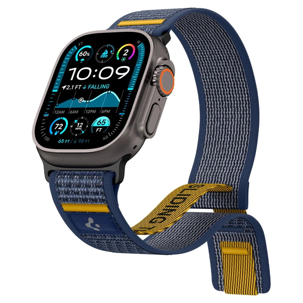 Spigen Athlex Air Strap til Apple Watch 44 / 45 / 46 / 49 mm - Navy Blue