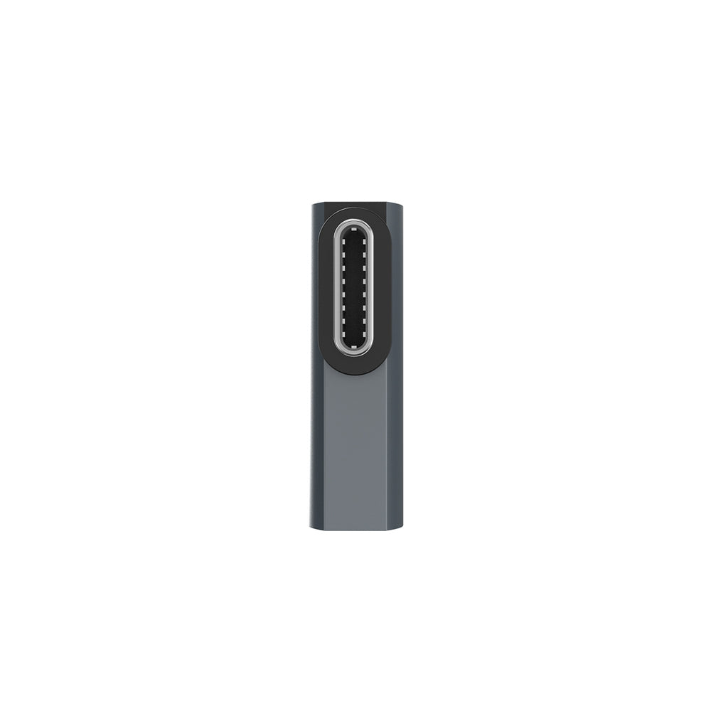Wozinsky WPKB-01 USB-C - USB-C 40Gb/s 240W 8K OTG Side Angled Adapter - Grå
