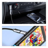 Wozinsky WPKF-01 USB-C - USB-C 40Gb/s 240W 8K OTG Angled Adapter - Grå