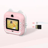 Wozinsky WDT-01 Thermal Printer Camera for Kids - Pink