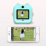 Wozinsky WDT-02 Termisk Printer Kamera til Børn - Blå