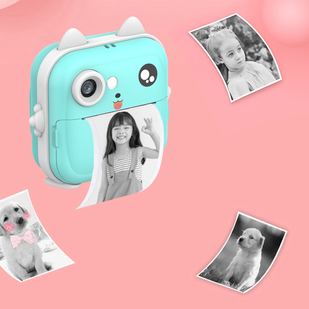 Wozinsky WDT-02 Termisk Printer Kamera til Børn - Blå