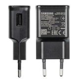 Samsung EP-TA200EBE USB-A 15W vægoplader med EP-DR140ABE USB-A - USB-C kabel (OOB Bulk - udskiftningsemballage) - sort