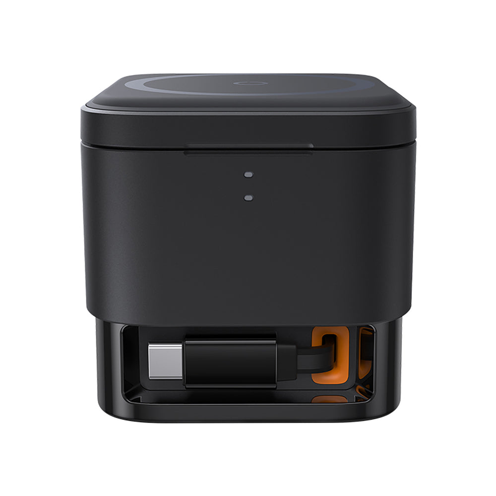 Baseus MagPro 3in1 25W MagSafe Compatible Inductive Charger for Phone and Smartwatch - Black