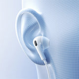 Baseus Encok HZ19 Wired In-Ear Headphones with Mini Jack - White