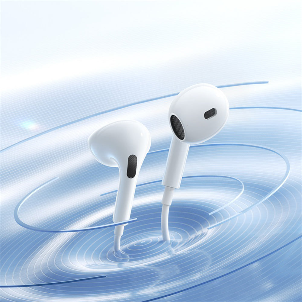 Baseus Encok HZ19 Wired In-Ear Headphones with Mini Jack - White