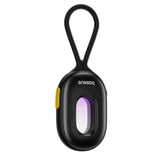 Baseus Heyo Series II Hidden Camera Detector with Alarm and Mini Flashlight + Baseus Simple USB-A - USB-C Cable - Black