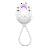 Baseus Heyo Series II Hidden Camera Detector med Alarm og Mini Flashlight + Baseus Simple USB-A - USB-C Cable - Hvid