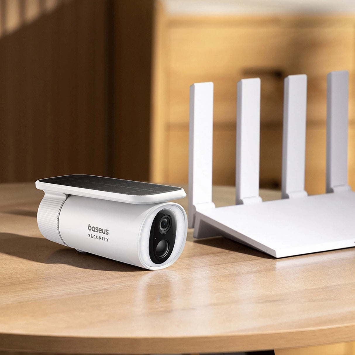 Baseus Security S1 2K Udendørs kamera   Hvid