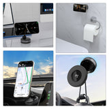 Wozinsky WUSM-01 Magnetisk bilholder til instrumentbræt/forrude - sort