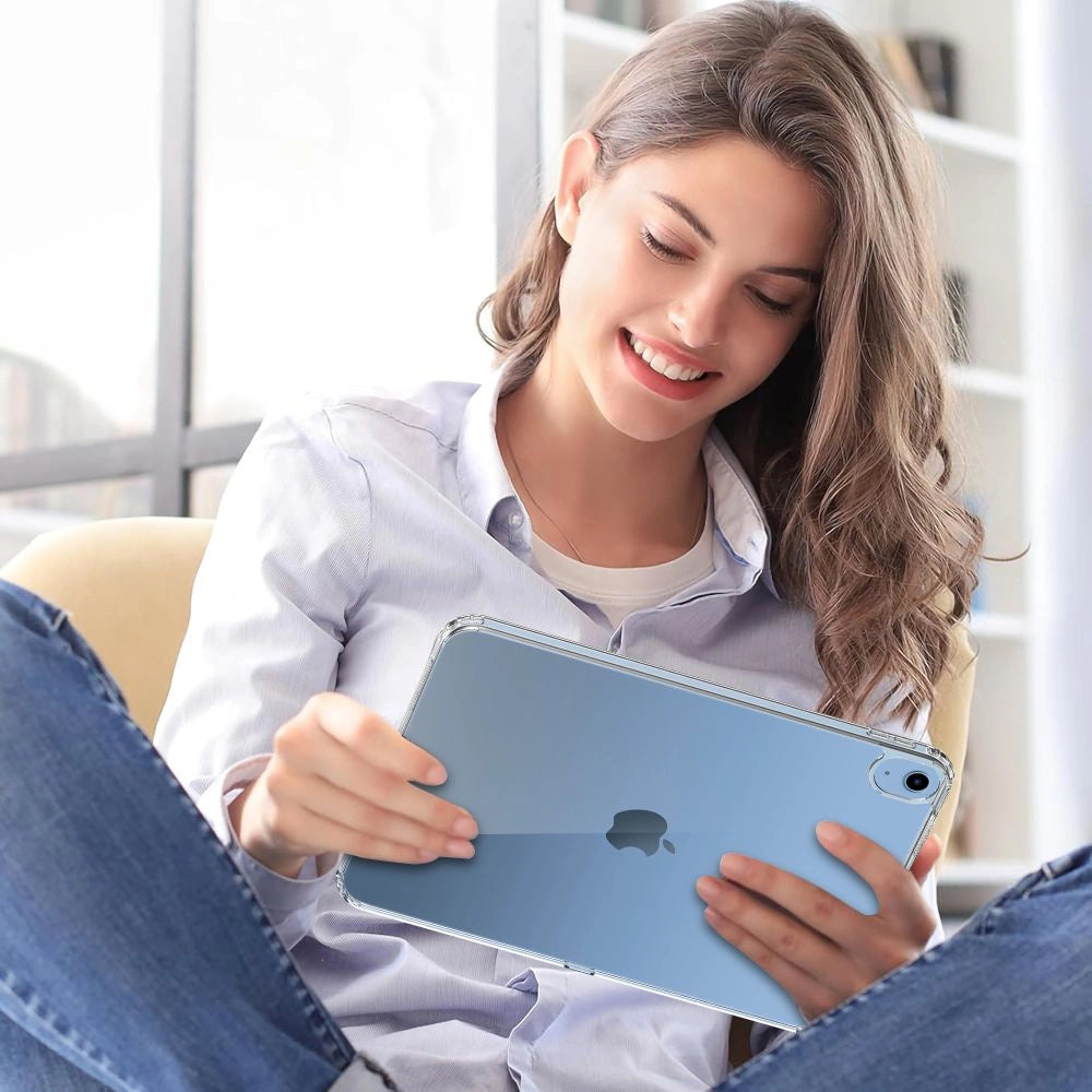 Tech-Protect FlexAir Hybrid Case til iPad 10.9  10 / 2022 / 11  11 / 2025 - Gennemsigtig