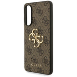 Guess Big 4G Logo Classic Logo Case til Samsung Galaxy S25 Edge - Brunt