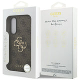 Guess Big 4G Logo Classic Logo Case til Samsung Galaxy S25 Edge - Brunt
