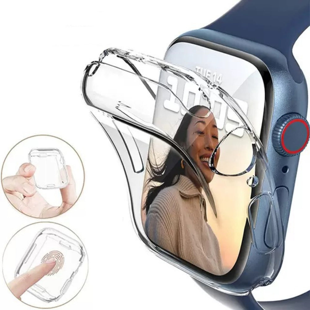 Ultra Clear Watch Case til Apple Watch 45mm (serien 7/8/9) - Clear