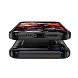 Hybrid Armor case til iPhone 17 - sort