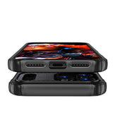 Hybrid Armor Case til iPhone 17 Pro - sort