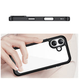 Outer Space iPhone 17 Case - sort gennemsigtigt