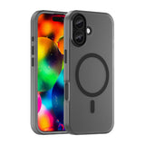 Magnetic Abrasive iPhone 17 Case Compatible with MagSafe - Matte Black