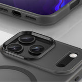 Magnetic Abrasive iPhone 17 Pro Max Case Compatible with MagSafe - Matte Black