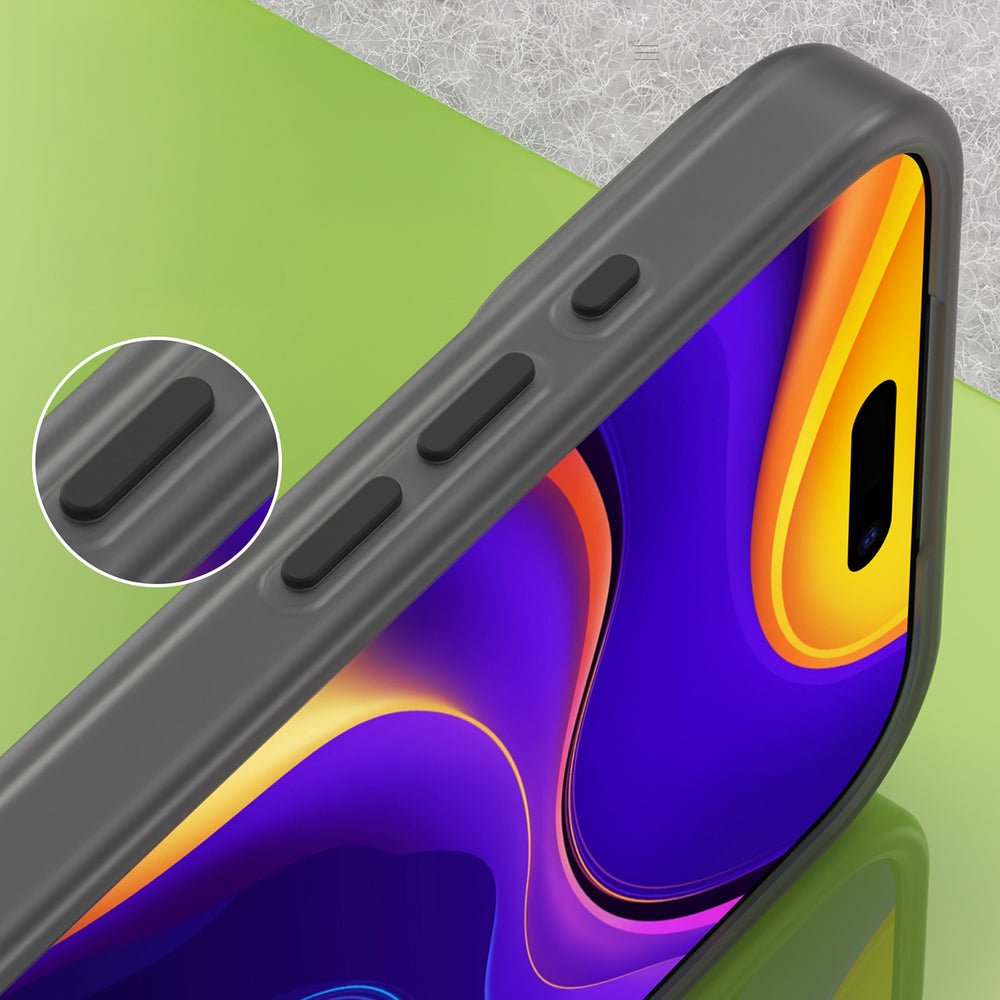 Magnetic Abrasive iPhone 17 Pro Max Case Compatible with MagSafe - Matte Black