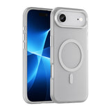Magnetisk slibende iPhone 17 Air Case Kompatibel med MagSafe - Matte White