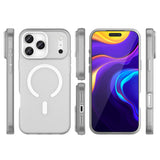 Magnetic Abrasive iPhone 17 Pro Case Compatible with MagSafe - Matte White