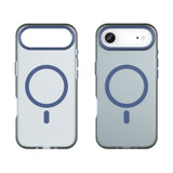 Magnetisk slibende iPhone 17 Air Case Kompatibel med MagSafe - Matte Blue