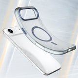 Magnetisk slibende iPhone 17 Air Case Kompatibel med MagSafe - Matte Blue