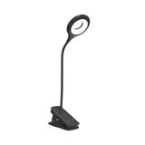 Mini Wozinsky trådløs LED-læselampe med Clip + USB-C-kabel - sort