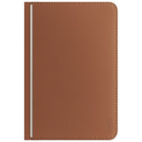 Uniq Belmont Passport Case med Apple Find My RFID Blocking Caramel Beige
