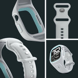 Spigen Liquid Air Pro Strap til Apple Watch 10 46mm - Grå