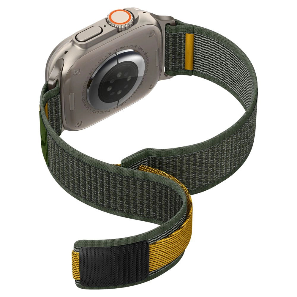 Spigen Athlex Air Strap til Apple Watch 44 / 45 / 46 / 49 mm - Grøn