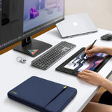 Tech-Protect Defender Laptop Bag 13-14 - Navy Blue