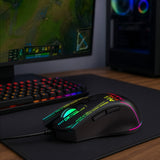 Wozinsky WMGK-7200 Wired Optical Gaming Mouse 7200 DPI - sort