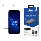 Forstærket hærdet glas 3mk HardGlass Max Black til iPhone 17 Air