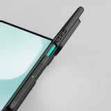 Nillkin Super Frosted Shield Fold Magnetic Case til Samsung Galaxy Z Fold 7, MagSafe Kompatibel, med S Pen Space - sort