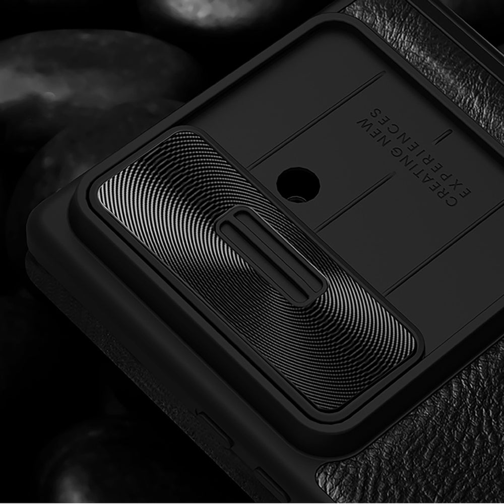 Nillkin Qin Pro Case til Samsung Galaxy Z Fold 7 med S Pen Space - sort