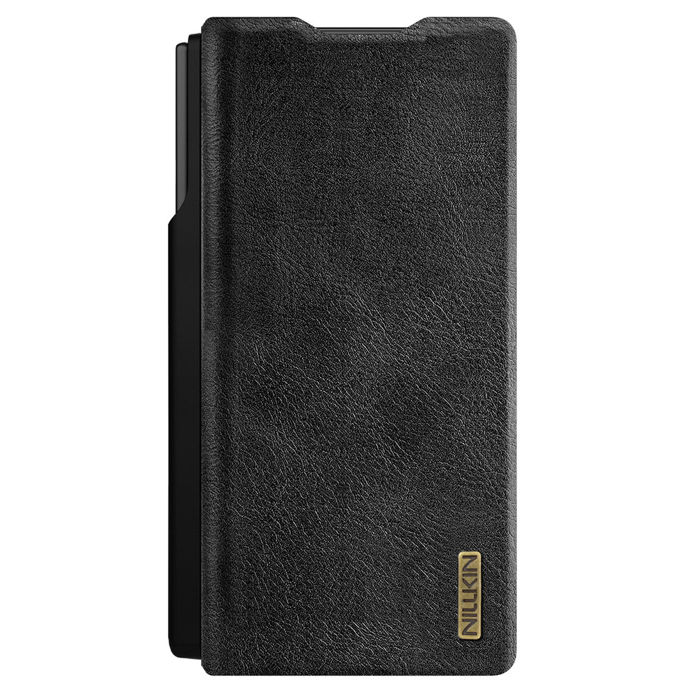 Nillkin Qin Pro Case til Samsung Galaxy Z Fold 7 med S Pen Space - sort