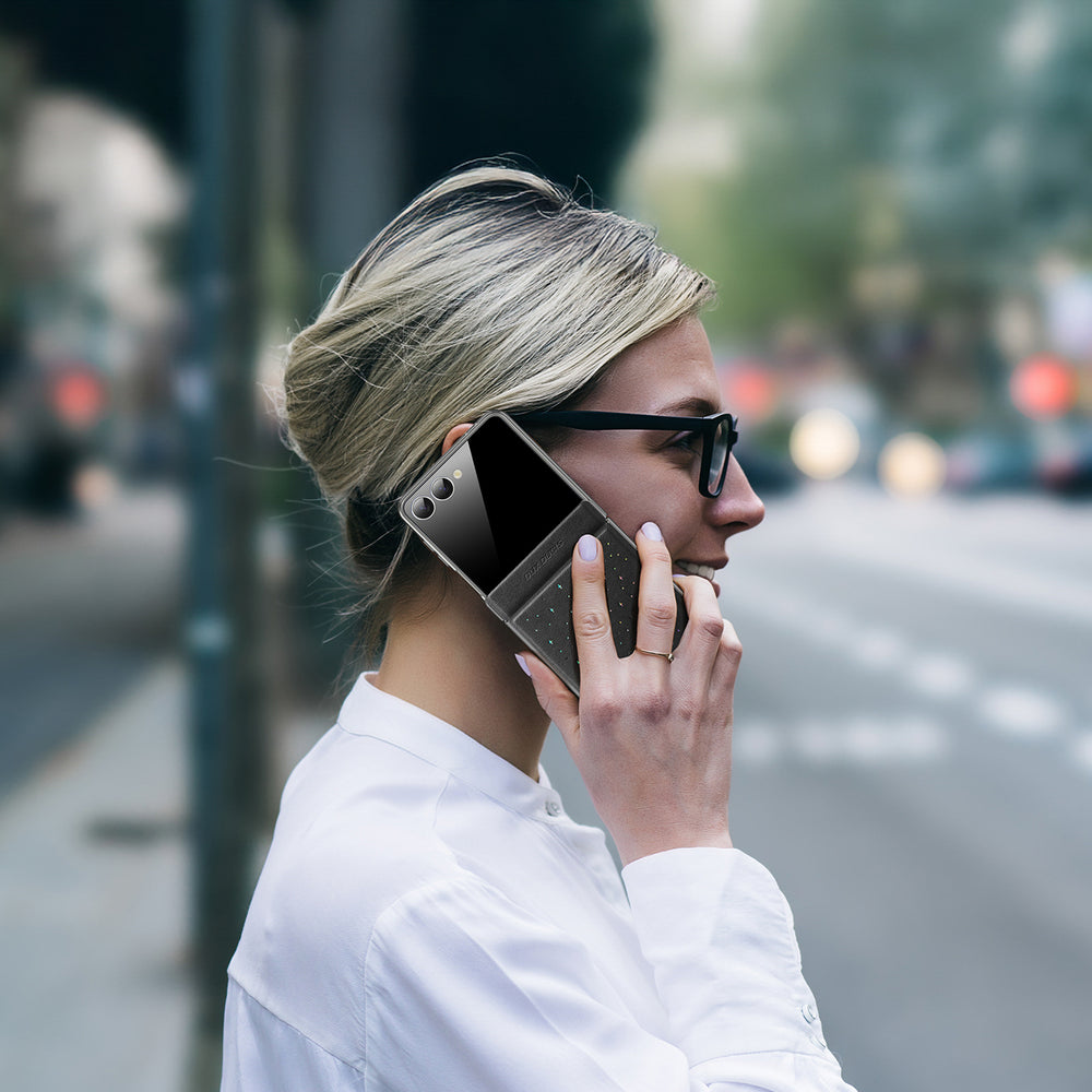 Dux Ducis Stex Case til Samsung Galaxy Z Flip7 - sort