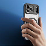 Dux Ducis Aimo Mag Case med magnetisk ring og stativ til iPhone 17 Pro Max - sort