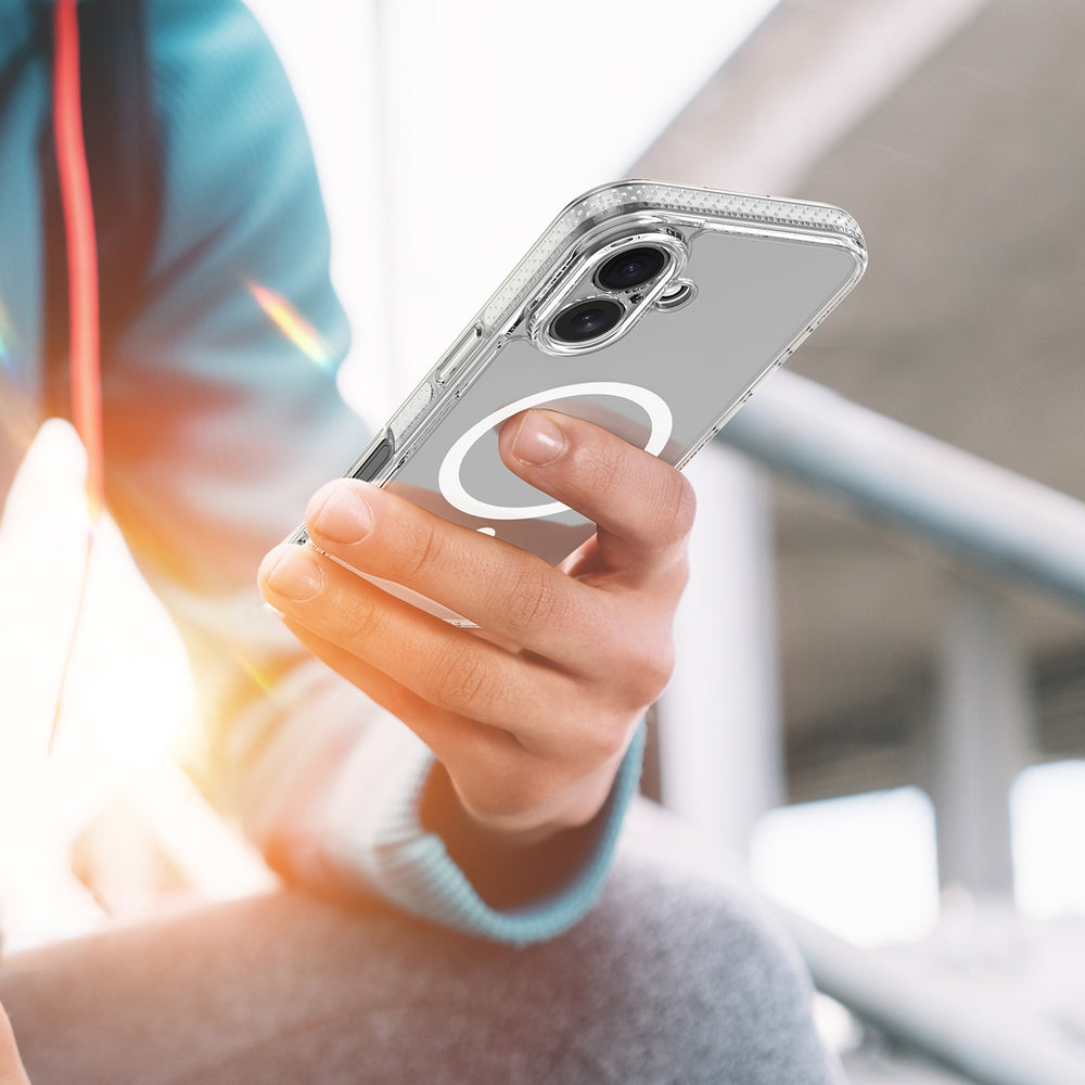 Dux Ducis Clin Mag Case til iPhone 17 Kompatibel med MagSafe - Transparent