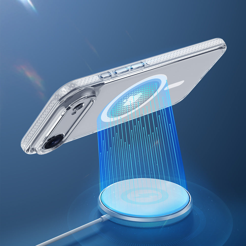 Dux Ducis Clin Mag Case til iPhone 17 Air Kompatibel med MagSafe - Transparent
